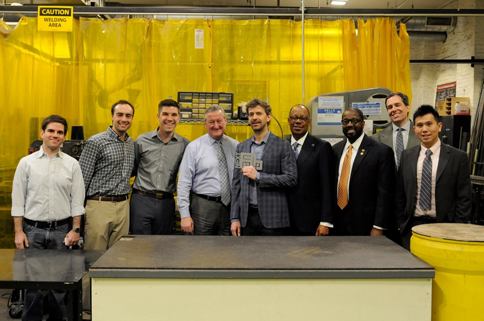Mayor Kenney gets excited about NextFab