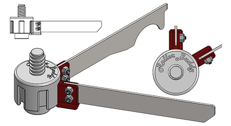 Prototyping Roller Buddy product at NextFab