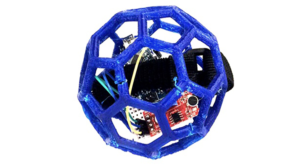 Tigerdrone 3D printed cage with sensors