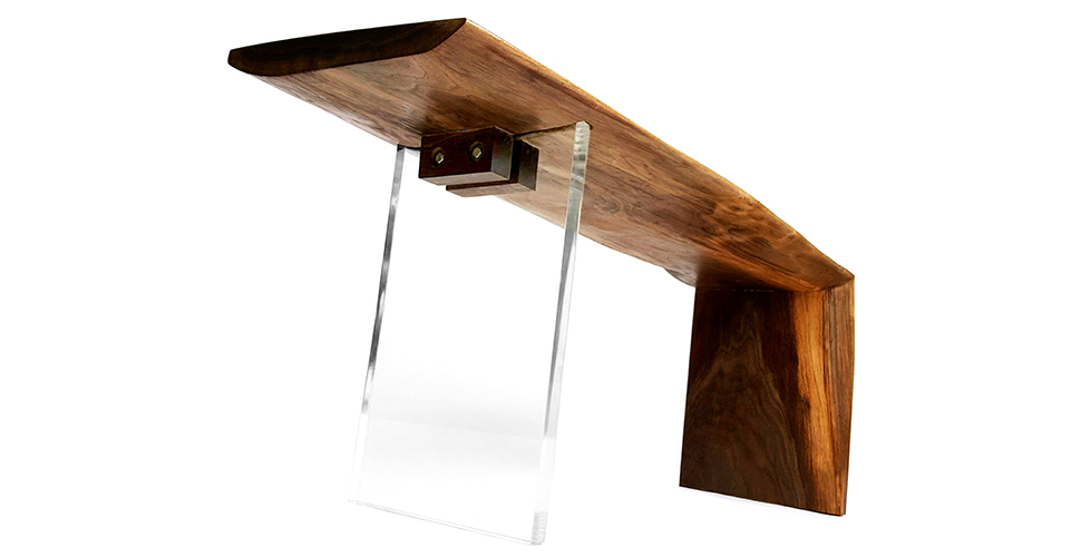 Damon Harvey modern table made at NextFab