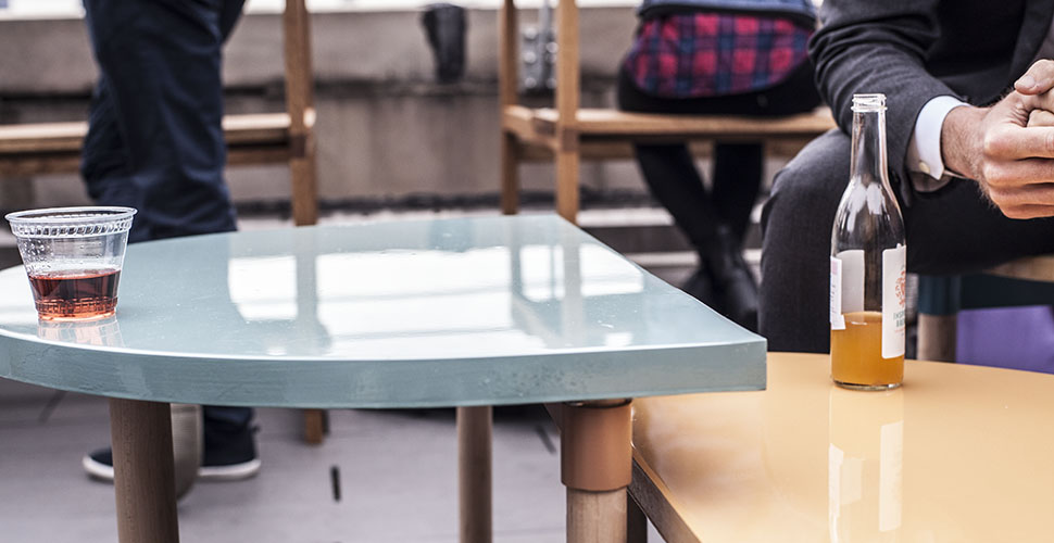 Tables made at NextFab makerspace