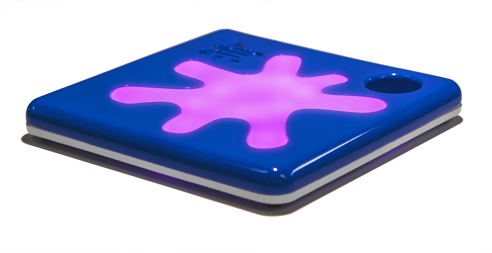 Splats close up, a tile that kids code in an interactive way