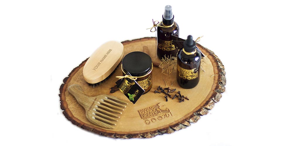 Addi Naturals - Badge of Manly Dignity gift set