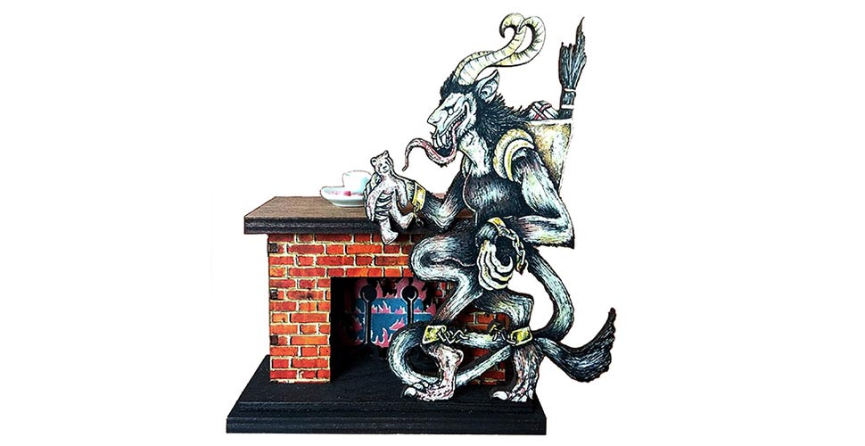 Roadside Linen Arts - Krampus