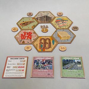 Settlers of Philadelphia - Custom built Philadelphia-themed version of the classic board game
