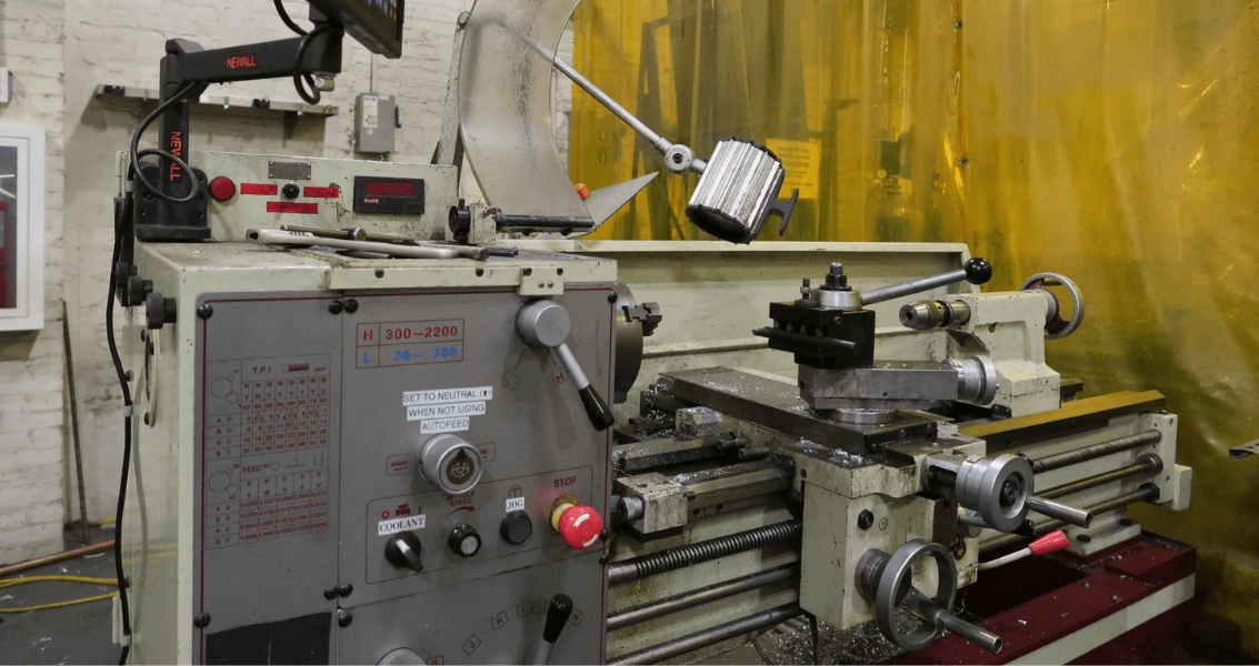 metal lathe