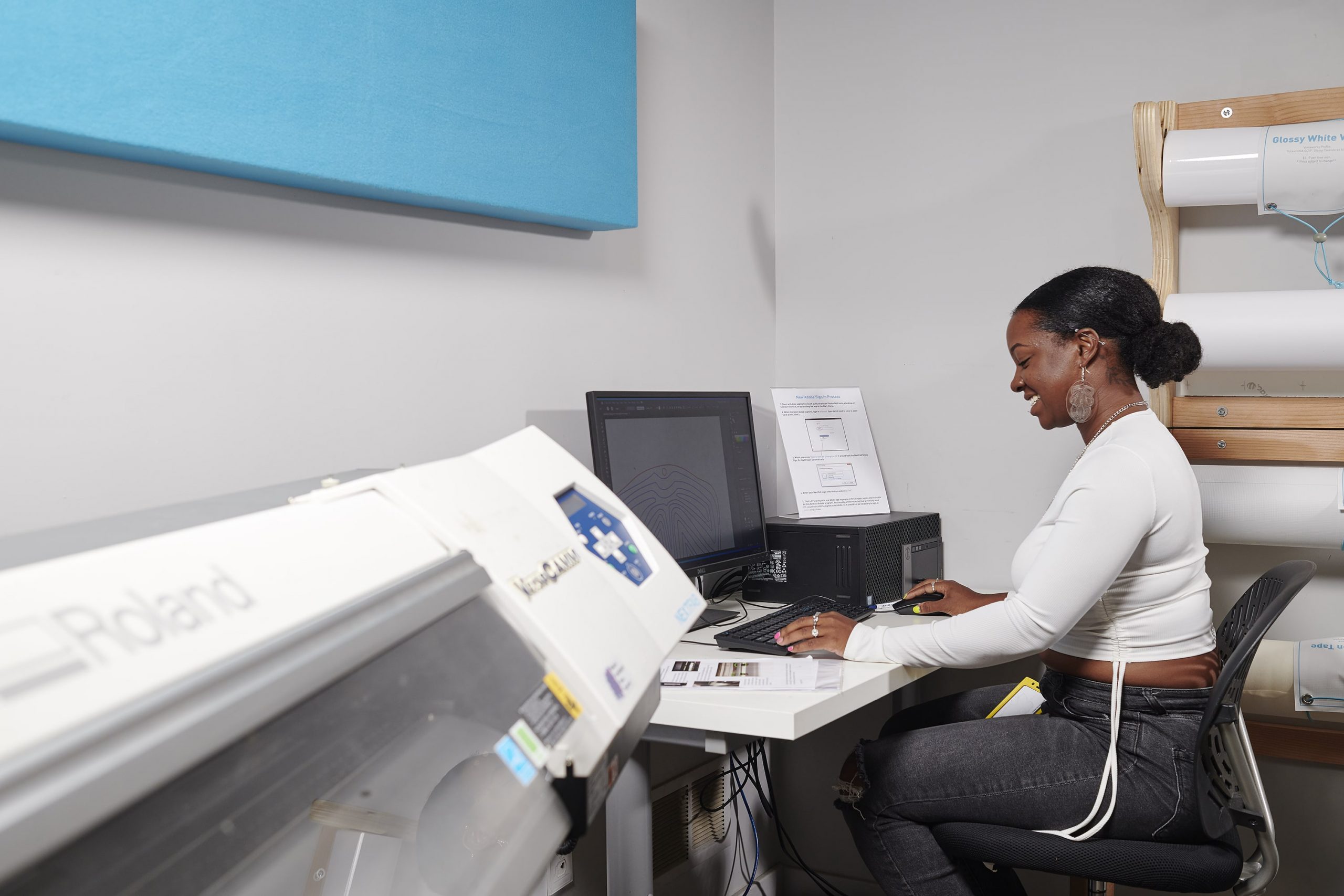 Large Format Inkjet Printing NextFab