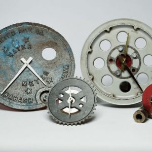 Scrapyard Aesthetics - Handcrafted scrap metal clocks and lamps and sculptures