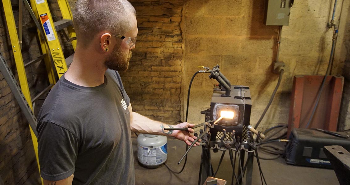 forging blacksmithing class