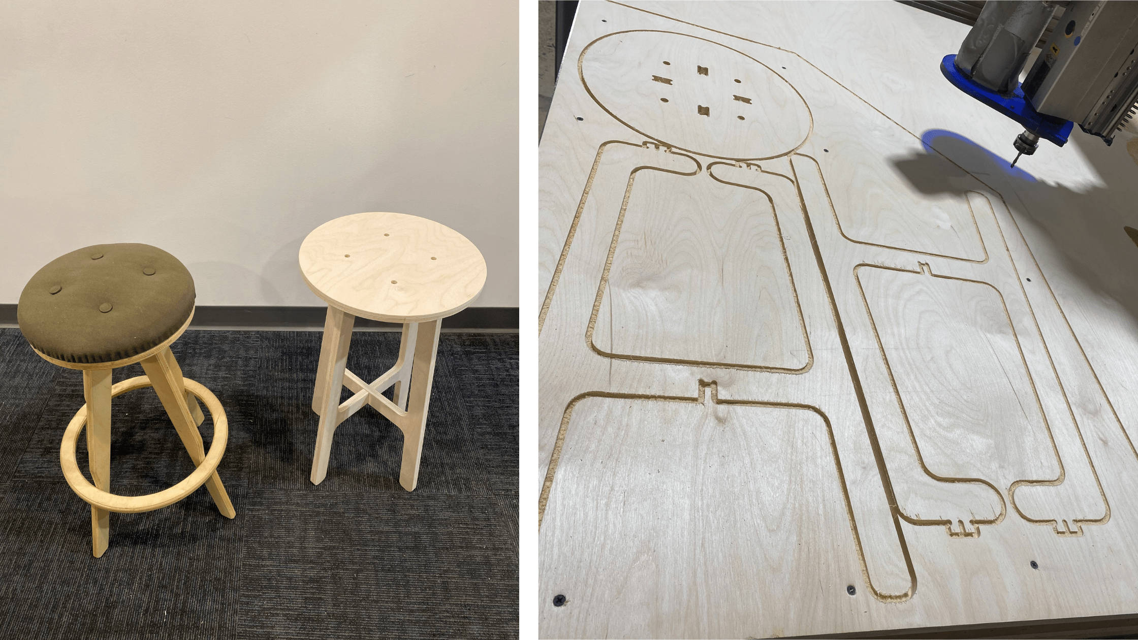 stool making workshop
