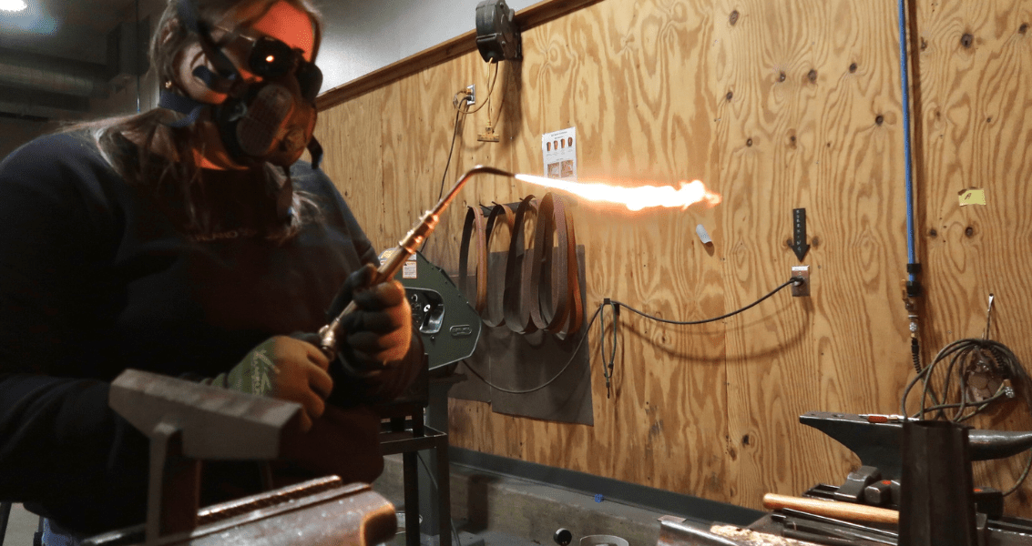 Forging and Fabricating a Vessel with Sheet Metal