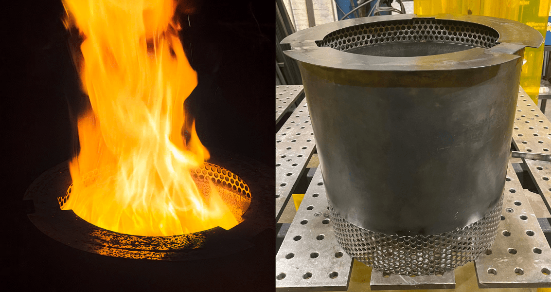 Design and Weld a Smokeless Firepit