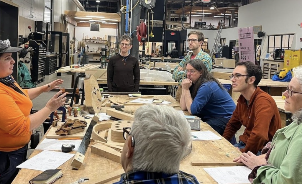 Steam bending class preparation