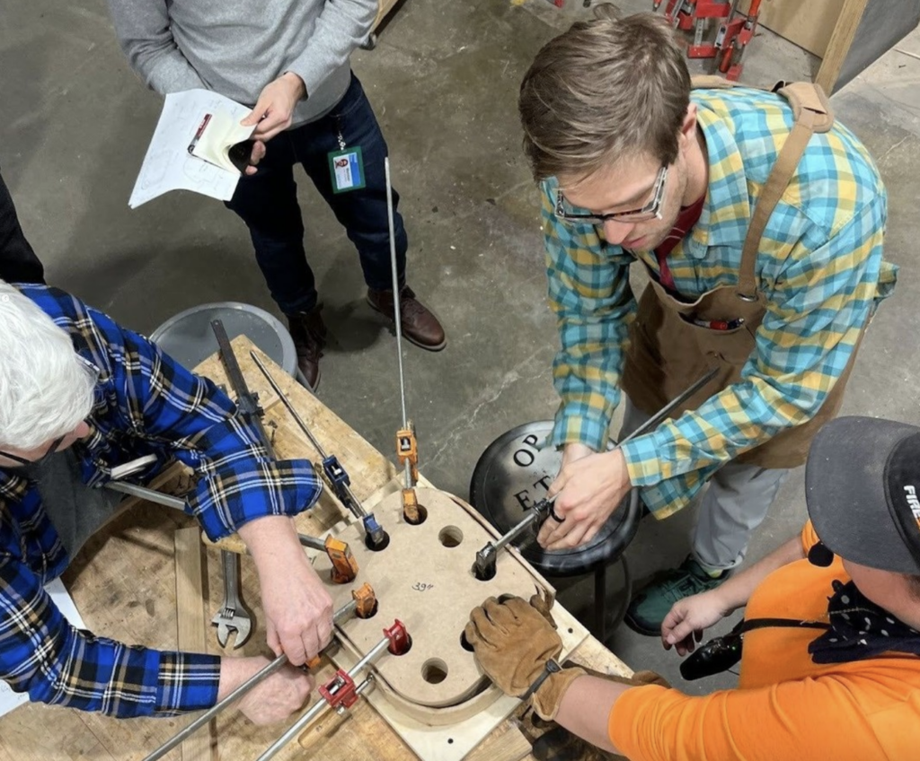 Steam bending results