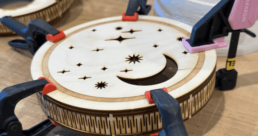 Build a Custom Shadow Lamp with 3D Printing and Laser Cutting