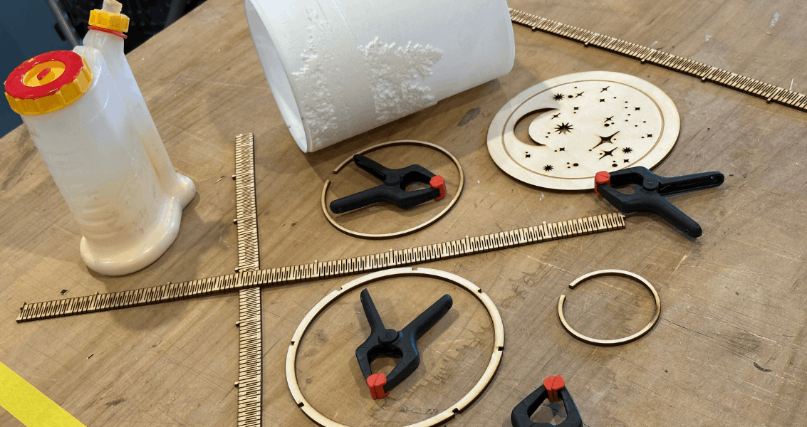 Build a Custom Shadow Lamp with 3D Printing and Laser Cutting