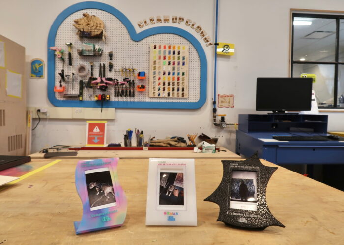 Laser cut picture frame